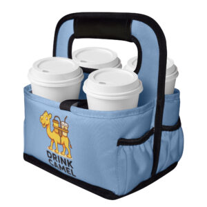 Baby Blue Medium Drink Carrier