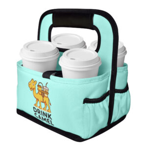 Mint Green Medium Drink Carrier